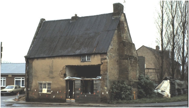Tudor Cottage during renovation